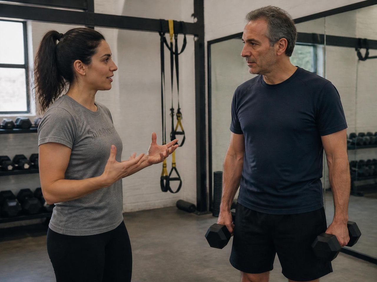 Personal training con bilanciere a Riva Fitness Club